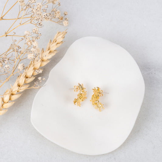 Boucles d'oreilles Autumn pour oreilles percées - maisonapollonia