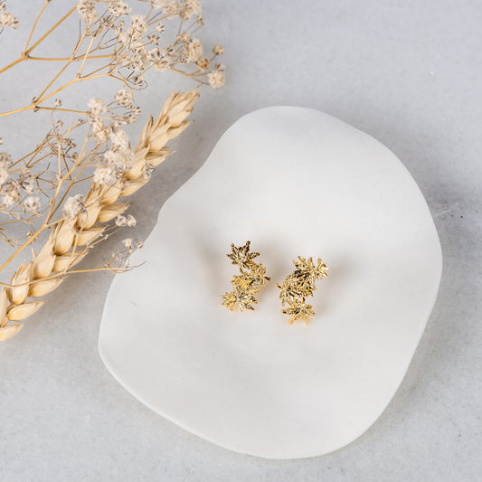Boucles d'oreilles Autumn pour oreilles percées - maisonapollonia