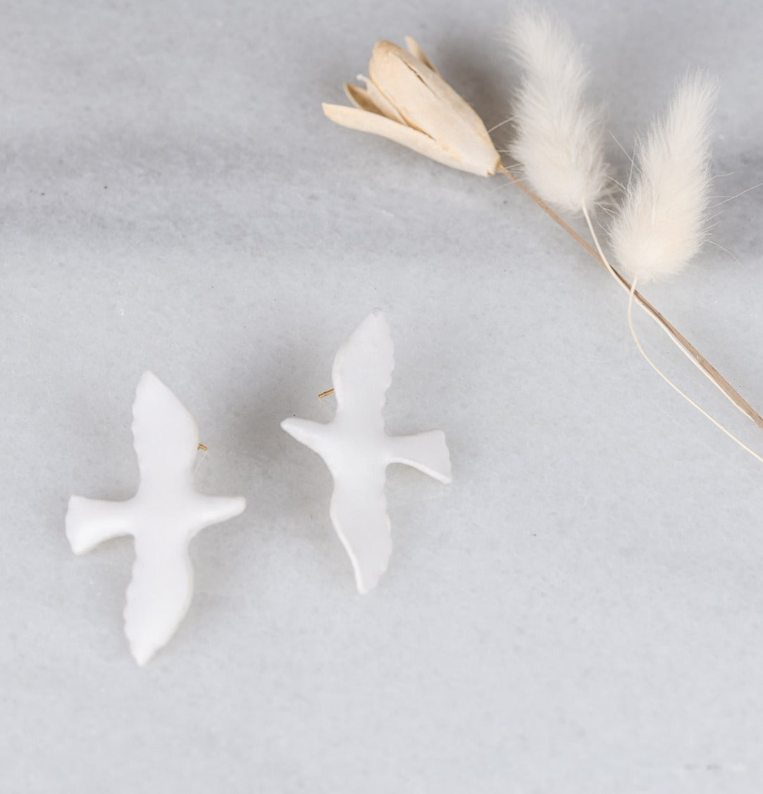 Boucles d'oreilles Colombe - maisonapollonia